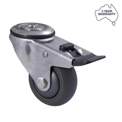 Fallshaw QUC75G/MSHTB-B - Castor Stainless Steel