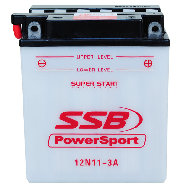 12N11-3A SSB Powersport Flooded Motorcycle Battery