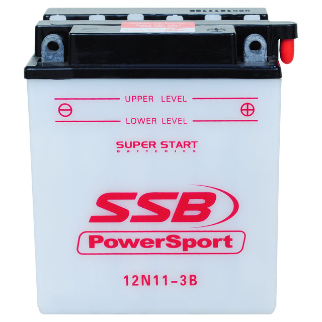 12N11-3B SSB Powersport Flooded Motorcycle Battery