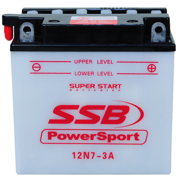 12N7-3A SSB Powersport Flooded Motorcycle Battery
