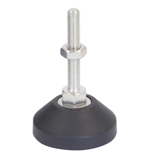 Richmond LVR500850F - Levelling Foot, Fixed, Mild Steel, Anti-Slip, 50mm X M8