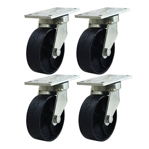 Richmond WASTESETT-3 - Waste Bin Set with SG Iron Wheels, All Swivel