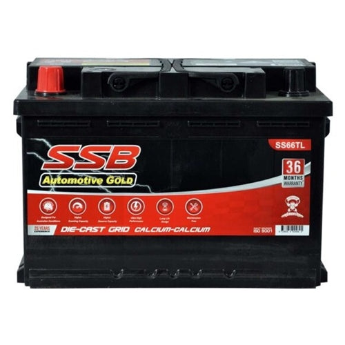 SS66TL SSB Gold MF Car Battery