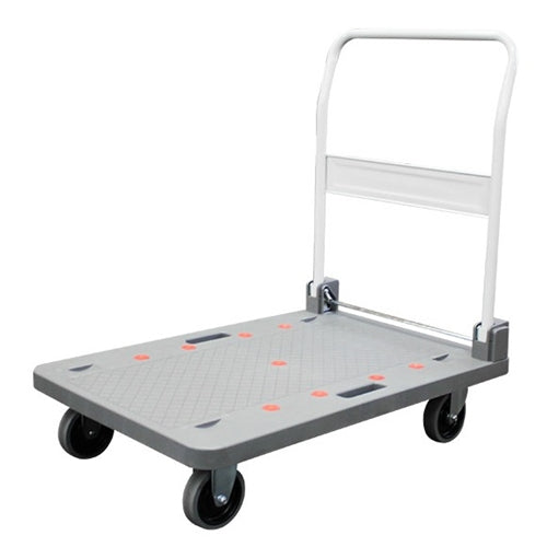 Richmond PFR025 - Folding Platform Trolley - Puncture Proof Wheels- 900x610mm- 300kg- Grey