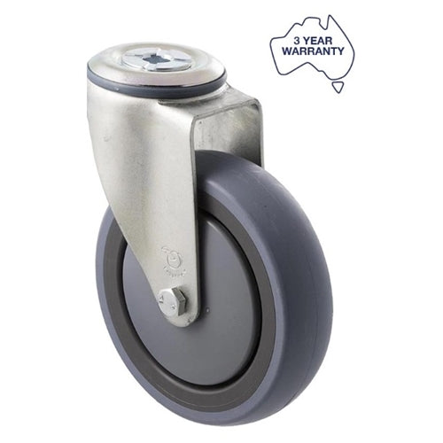 Fallshaw STQ125G/MZH - 125mm - Castor - 100kg