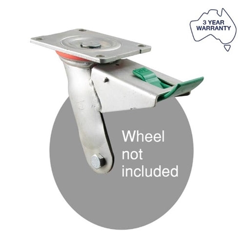 Fallshaw H200ZPNDL - 200mm - NA Swivel Plate Direction Lock Fork