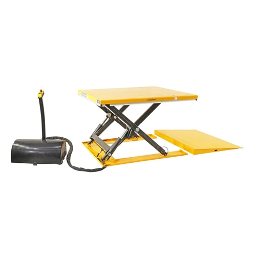 Low Profile Electric Pallet Lift Table