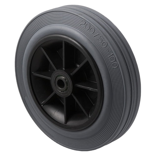 Fallshaw HSR200 - 200mm - Grey Rubber Wheel - Roller Bearing - 250kg