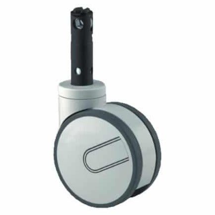 Integral Twin 150mm Central Total and Direction Lock - 45 Degree Cam