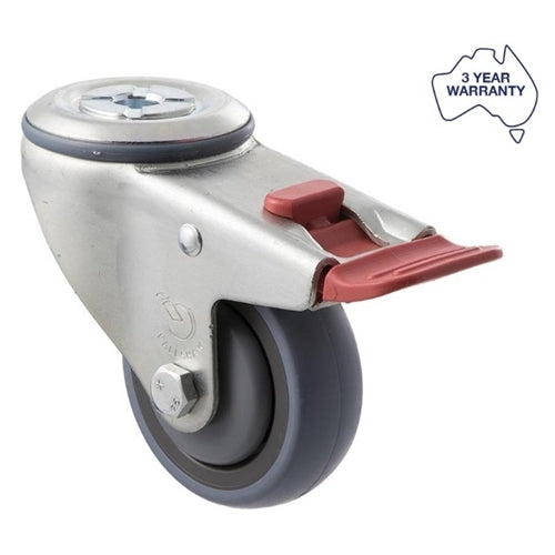Fallshaw STQ75G/MZHTB - 75mm - Castor - 100kg