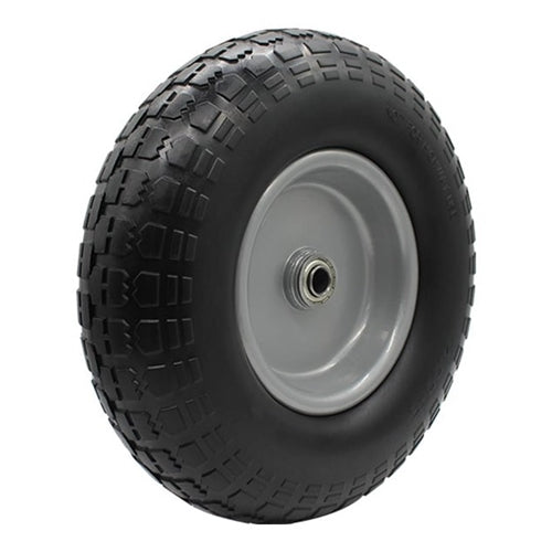 Richmond PF1303-62 - 330mm, Puncture Proof, 4.00-6 Tyre, 5/8" Axle, 76mm Offset 100kg