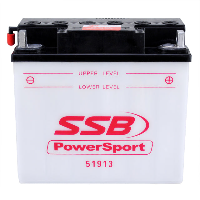 51913 SSB Powersport Flooded Motorcycle Battery