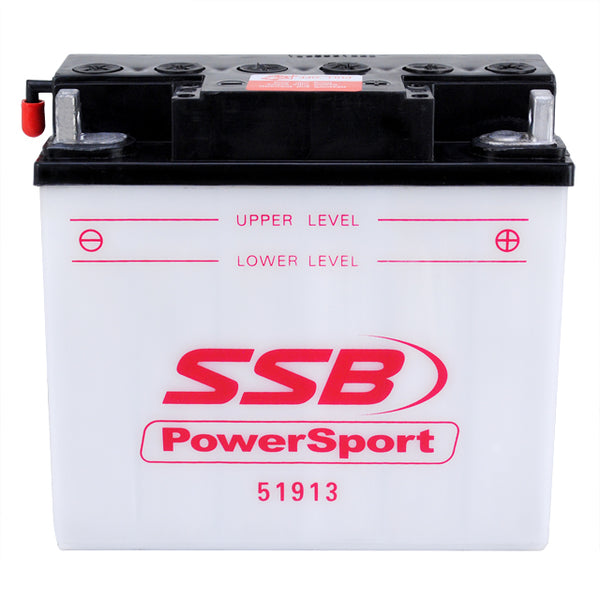 51913 SSB Powersport Flooded Motorcycle Battery