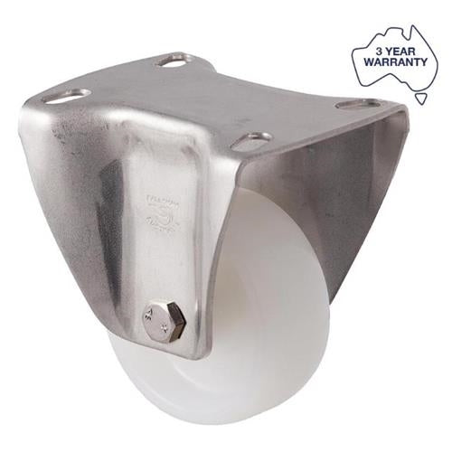 Fallshaw MNN75WS/MSF-B - 75mm - Castor Stainless Steel
