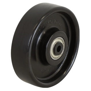 Richmond NY513-37BLK - 125mm, Solid Nylon, Black, 3/8" Axle, 250kg
