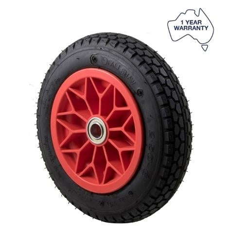Fallshaw 250X6IND-PWB58 - 2.50/6 - Pneumatic Tyre - Plastic Rim - 5/8" Bearing - 110 kg