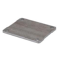 Fallshaw SPPLATEHISORAW - Top plate (ISO) for H & O top plate, raw (not zinc plated)