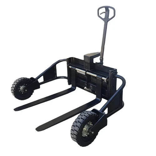 Rough Terrain Pallet Jack 1.5T - Adjustable Forks - Multi-Attachment System
