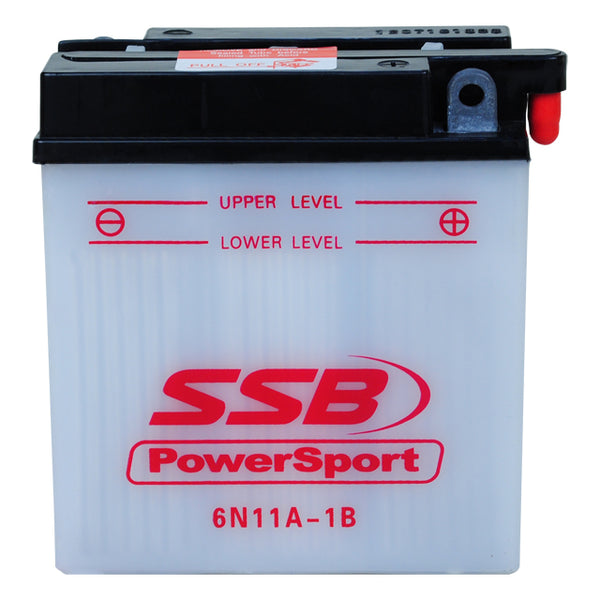 6N11A-1B SSB Powersport Flooded Motorcycle Battery