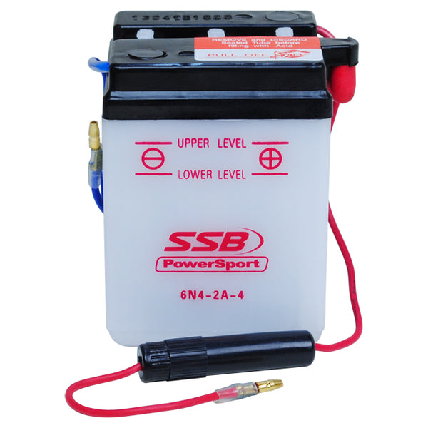 6N4-2A-4 SSB Powersport Flooded Motorcycle Battery
