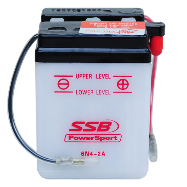 6N4-2A SSB Powersport Flooded Motorcycle Battery