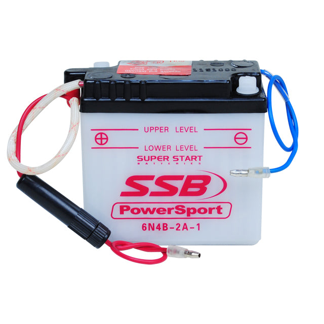 6N4B-2A-1 SSB Powersport Flooded Motorcycle Battery