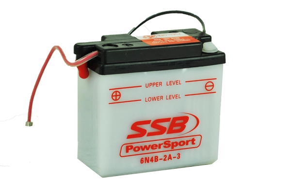 6N4B-2A-3 SSB Powersport Flooded Motorcycle Battery