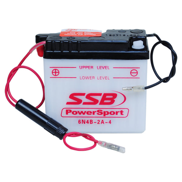 6N4B-2A-4 SSB Powersport Flooded Motorcycle Battery