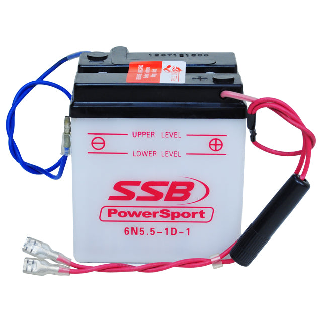 6N5.5-1D SSB Powersport Flooded Motorcycle Battery