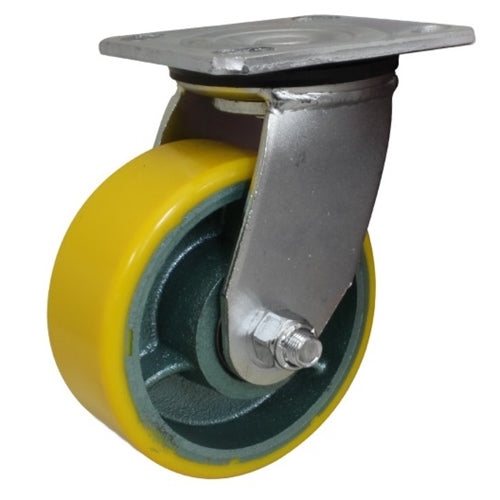 Richmond S5540 - 125mm, PU on Cast Iron, Swivel, 500kg