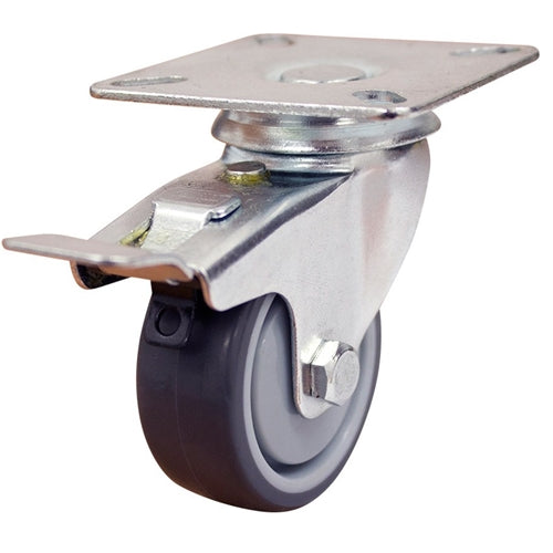 Richmond S2710B - 50mm, Institutional Rubber, Swivel Braked, 50kg