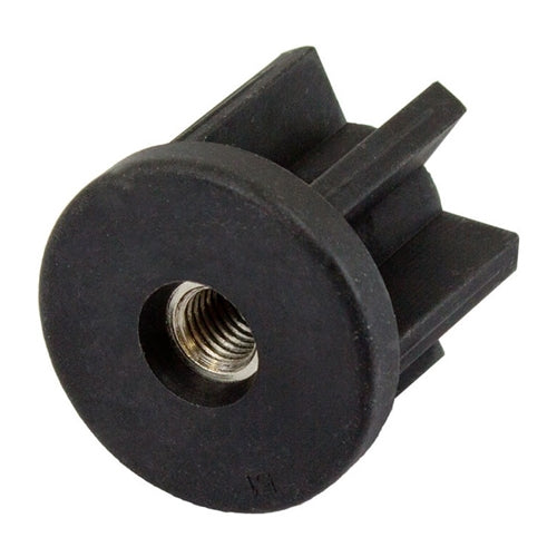 Richmond TIR51R0M12 - Threaded Tube End, Mild Steel, Round, 51mm x M12