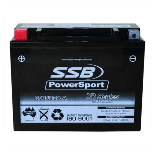 R50N18A-A SSB XR Series Motorcycle Battery