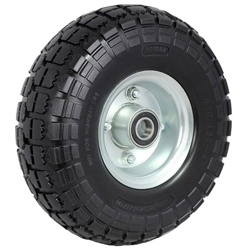 Richmond PF1084-M20 - 255mm, Puncture Proof, 4.10/3.50-4 Tyre, 20mm Axle, 100kg