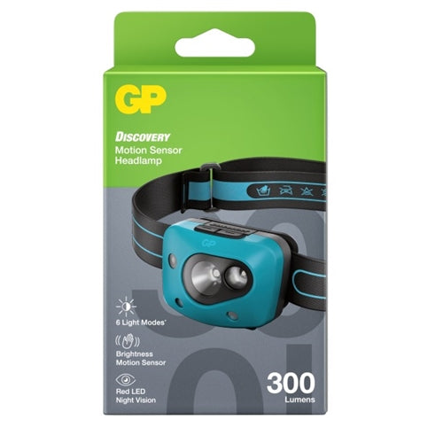 GP Discovery 300lm Headlamp