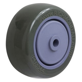 Richmond PU3344-37 - 75mm, PU on Nylon, 3/8" Axle, 80kg