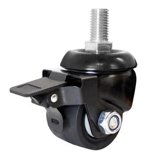 Richmond S2005B - 50mm, Solid Nylon, Swivel Braked, M16 x 25mm Bolt, 300kg