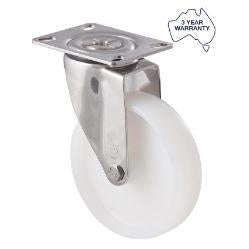 Fallshaw MNN125WS/MSP-B - Castor Stainless Steel - 150kg
