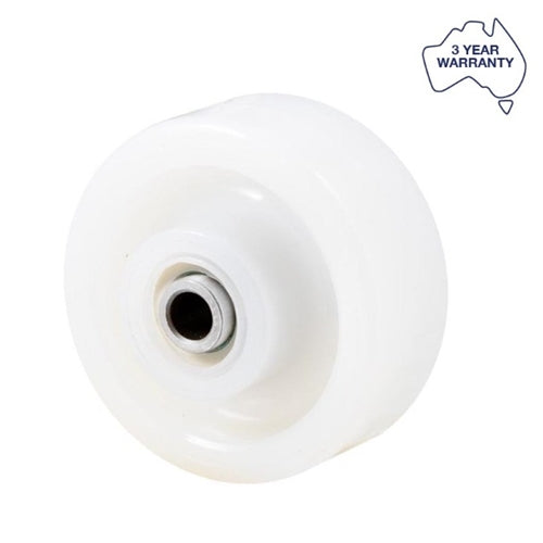 ONS100 100x40mm White Nylon Wheel