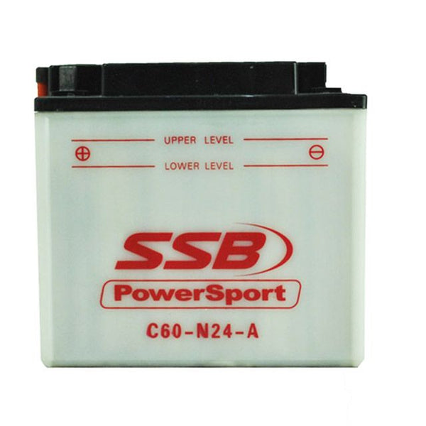 C60N24-A SSB Powersport Flooded Motorcycle Battery