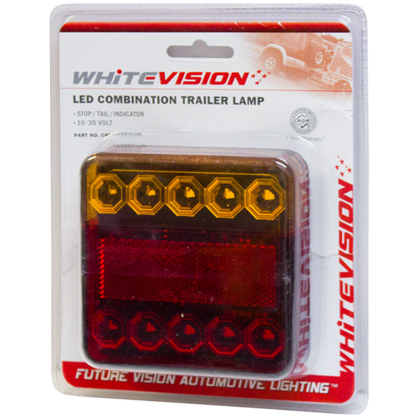 Whitevision CRL20 Series Combo Trailer Lamp 10-30V - BLISTER