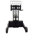 Rough Terrain Electric Stacker 2T - 1.6m Lift Height - Adjustable Forks - Multi-Attachment System