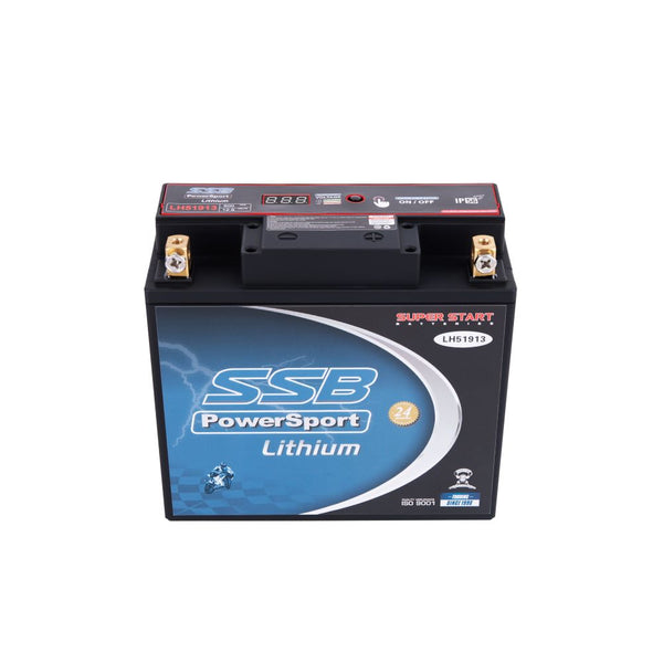 LH51913 SSB High Performance Lithium Motorcycle Battery