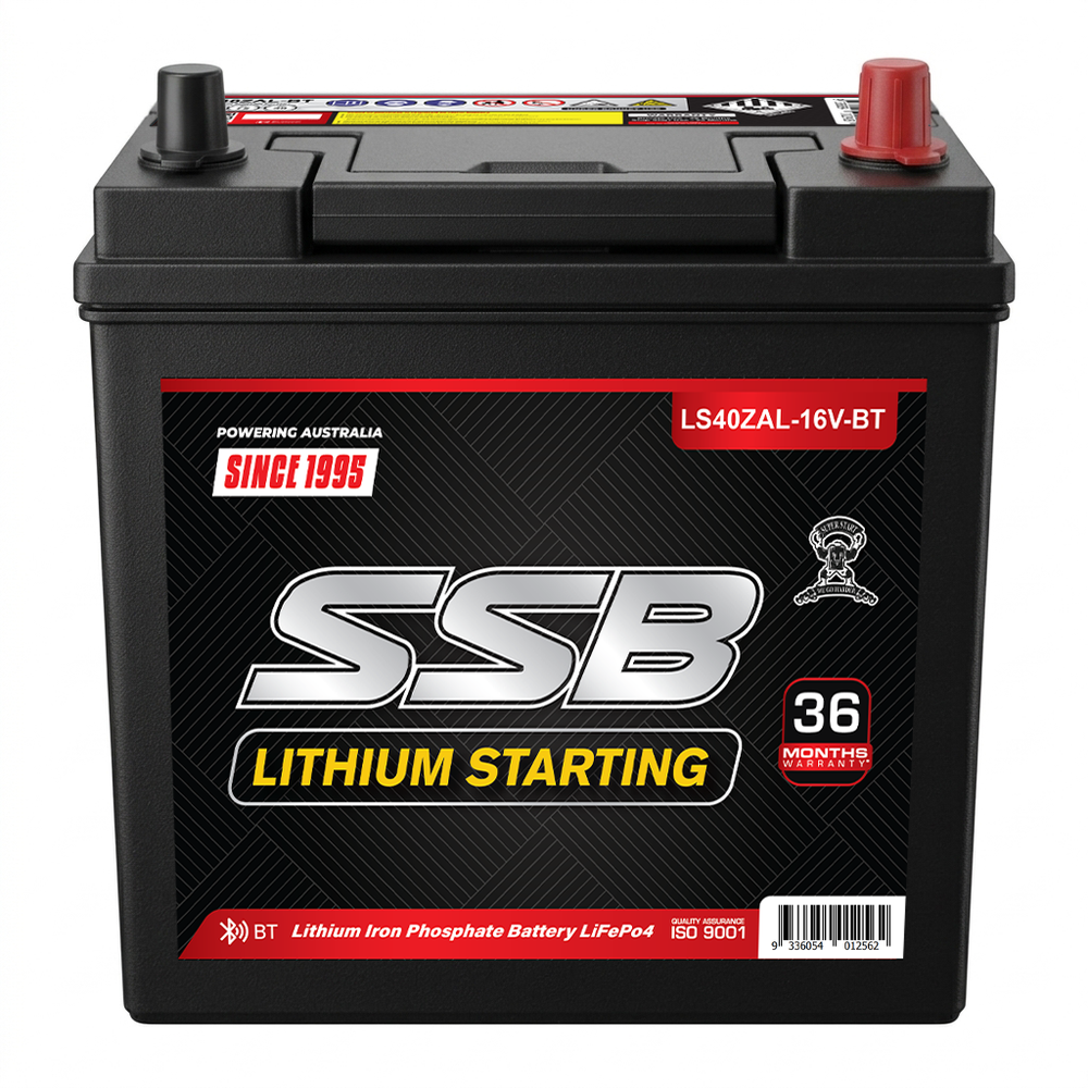 LS40ZAL-16V-BT SSB Lithium Starting Car Battery