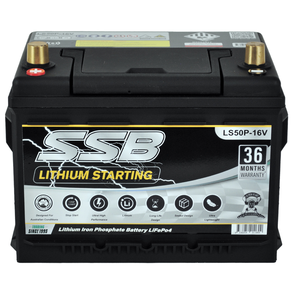 LS50P-16V-BT SSB Lithium Starting Car Battery