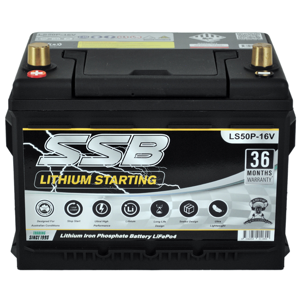 LS50P-16V-BT SSB Lithium Starting Car Battery