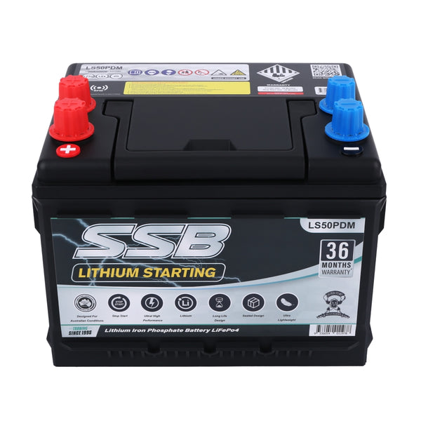 LS50PDM-BT SSB Lithium Starting Car Battery