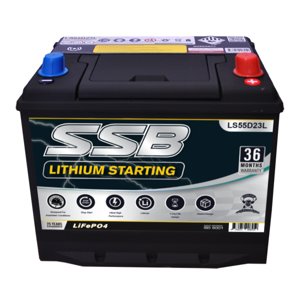 LS55D23L-BT SSB Lithium Starting Car Battery