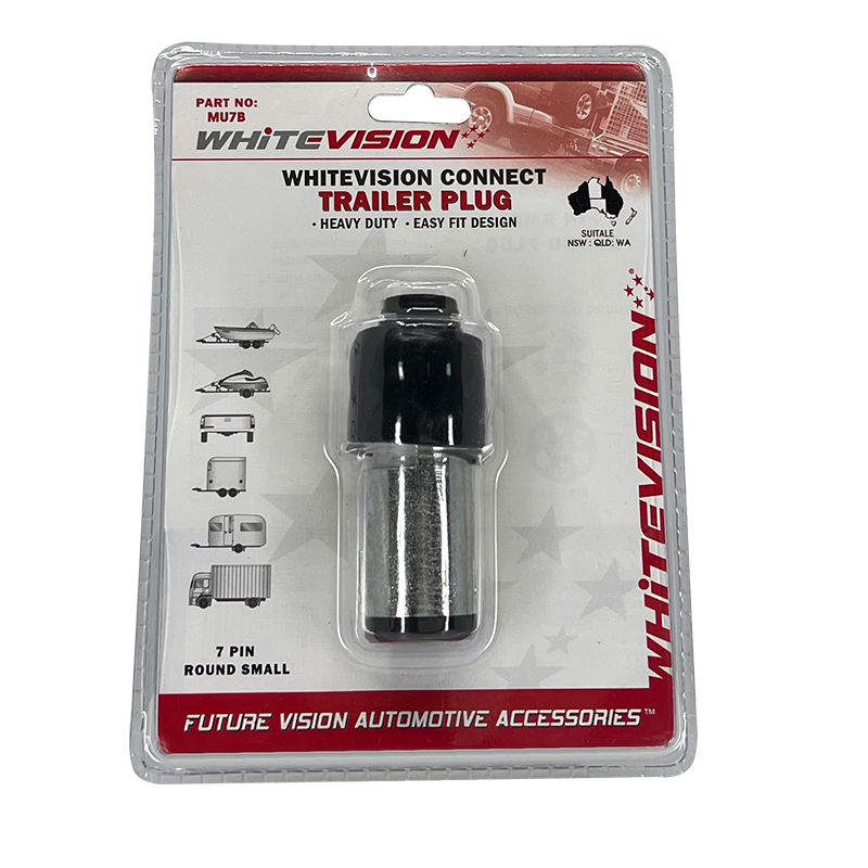 Whitevision Metal Plug Round 7 Pin Small