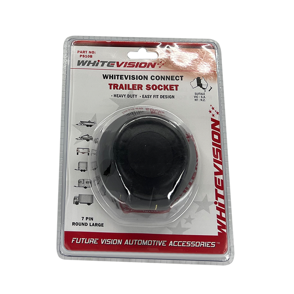 Whitevision Plastic Socket Large Round 7 Pin